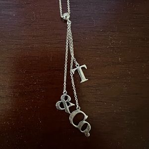 Tiffany & Co lariat pendant retired